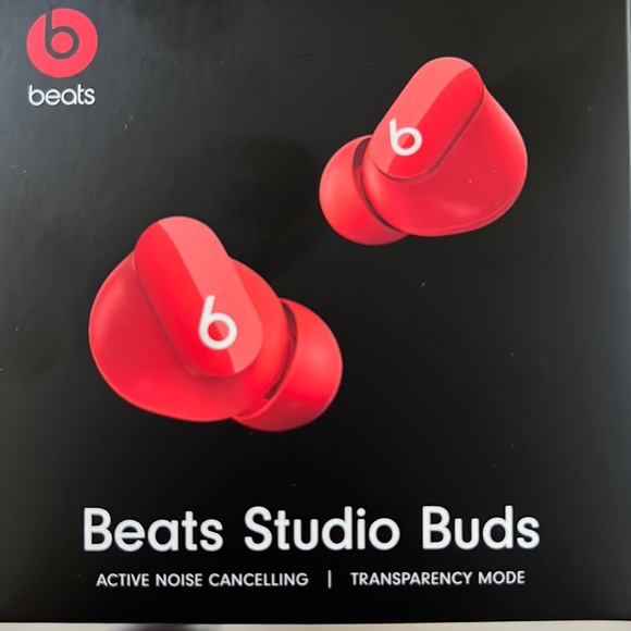 Red Beats Studio Buds